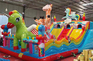 <span class=keywords><strong>Course</strong></span> d'obstacles gonflable commerciale avec toboggan pour voiture de <span class=keywords><strong>course</strong></span> - Product Image 6