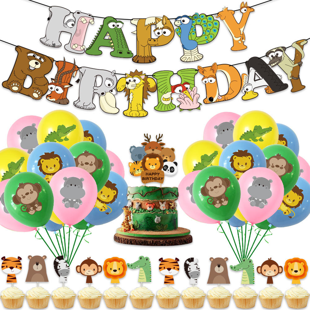 7+ Adorable Jungle Party Birthday Invitation Templates, image size:1000x1000