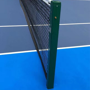 Cột quần vợt NHÔM VUÔNG với mặt đất chèn Cột lưới chống gỉ nhẹ cho sân thể thao - Product Image 4