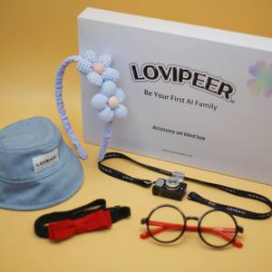 Ensemble de boîte aveugle d'accessoires en métal de <span class=keywords><strong>robot</strong></span> compagnon LoviPeer AI - Product Image 5