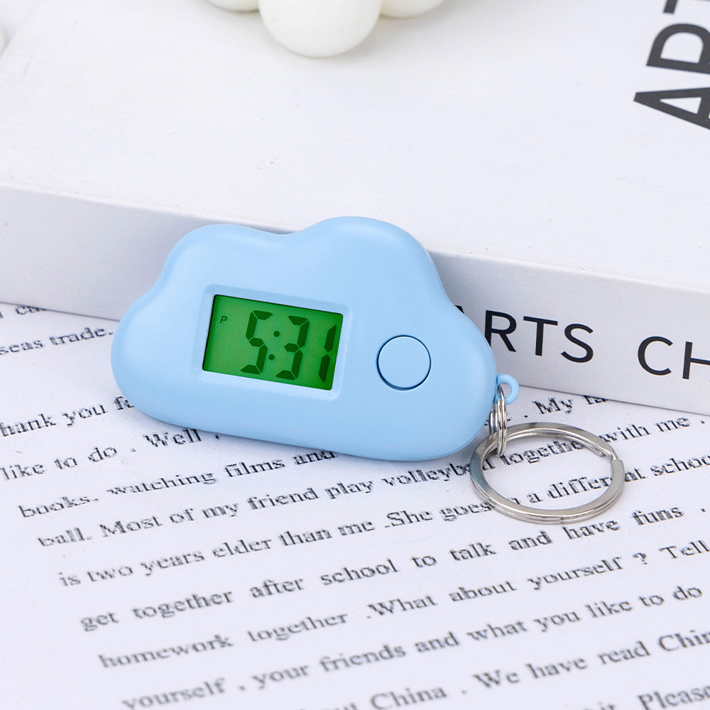 [Luminous] Reloj de pared pequeño Cloud, azul
