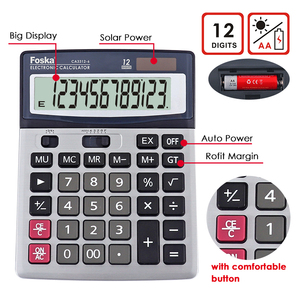 Calculadoras de Oficina Básicas de Gran Tamaño con Botones de Silicona Cómodos y Anti-Fatiga para Cajeros de Tiendas y Oficinas - Product Image 3