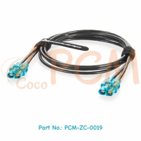 Câble Ethernet automobile Gigabit 2 en 1 E6K10B-1CAZ5-Z à double port Rosenberger original pour Ethernet automobile