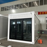 Maison préfabriquée de haute qualité fabriquée en Chine, conteneur plat, remorque toilettes