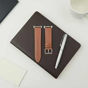 <span class=keywords><strong>Correa</strong></span> de cuero de estilo moderno y gran venta para Galaxy Watch 8, bandas delgadas para mujer - Product Image 2