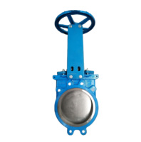 Vanne à lame coulissante manuelle à basse température en acier au carbone ou en acier inoxydable DN50-DN300 pour l'eau
