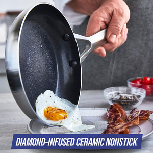 Juego de Ollas de Acero Inoxidable de Alta Calidad sin Recubrimiento, 7 Piezas, con Tapas de Vidrio, Apto para Lavavajillas y Horno, para Estufas de Gas/Inducción - Product Image 5