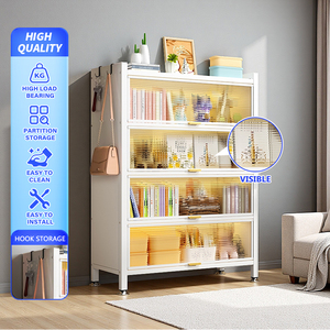 Librero Moderno de Acero Multifuncional, Ahorra Espacio, Altura Ajustable, Portátil, Ecológico, para Sala de Estar, Hogar y Escuela - Product Image 2