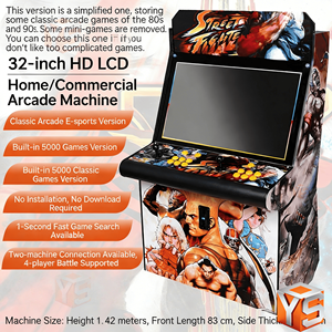 Máquina de Juegos Arcade ZDYS para Dos Jugadores, con Joystick, Funciona con Monedas, <span class=keywords><strong>Pandora</strong></span> Moonlight Box Retro Street Fighter - Product Image 6