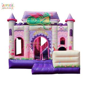 Château gonflable combiné toboggan et trampoline Princesse Rose avec souffleur et kits de réparation, château gonflable à <span class=keywords><strong>vendre</strong></span> - Product Image 2