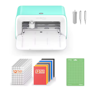 Coolinbo <strong>Cuti</strong> New Brand Blue Color Desktop Vinyl Crafts Project Mini <strong>Cutting</strong> Machine - Product Image 1