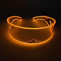 Longstar 2023 vente en gros Coachella lumière LED Cyber Punk lunettes masques de fête pour noël Halloween