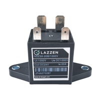 Contacteur CC NDZ3X-20B Lazzen pour système de stockage d'énergie, bobine haute tension 1000 Vcc, 20 A, 3P, triphasé, capacité de coupure 40 kA