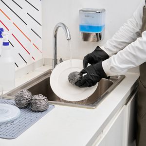 Boules de nettoyage en fil d'acier inoxydable, outils de nettoyage de cuisine pour casseroles et poêles, éponges et tampons à récurer - Product Image 2