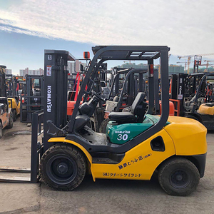 Chariot élévateur diesel d'occasion Zlin Henan 5 tonnes FD30 à mât simple à vendre à Shanghai - Product Image 3