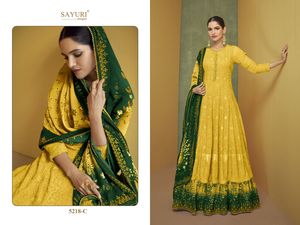 Costume Salwar Kameez en Georgette avec Broderie en Coton, Très Vendu, Disponible en Gros - Product Image 4