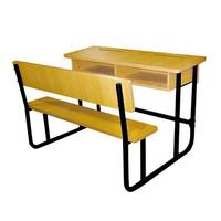 Bureau et chaise d'étudiant de lycée banc de haute qualité ensemble de table pour enfants en bois meubles d'étude