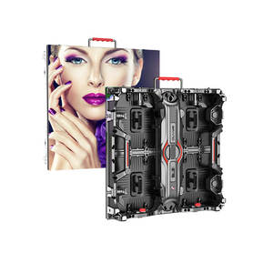 Pantalla LED <span class=keywords><strong>para</strong></span> publicidad <span class=keywords><strong>comercial</strong></span>, soporte de pared de vídeo, armazón P4.81 P3.9, tamaño personalizado, transparente - Product Image 2