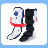 Attelle de rééducation réglable KSY pour la réduction des douleurs et le soutien des fractures du genou, de la cheville et du pied (type hospitalier)