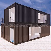 Duplex personnalisé multi-taille 1, 2, 3 chambres, maisons préfabriquées, maisons préfabriquées pour salle de réunion et entrepôt, clé en main