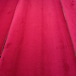 Alfombra Comercial Peluda de Pared a Pared, Color Sólido, 100% Polipropileno, Ignífuga, Antideslizante, Suave, para Cine, Salón de Belleza, Hotel - Product Image 1