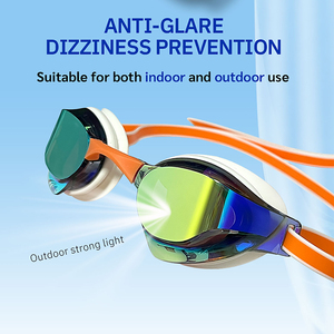 <span class=keywords><strong>Gafas</strong></span> <span class=keywords><strong>de</strong></span> Natación <span class=keywords><strong>de</strong></span> Competición Profesionales sin Marco, <span class=keywords><strong>con</strong></span> Puente Nasal Ajustable, Anti-fugas, Protección para Adultos, <span class=keywords><strong>Gafas</strong></span> <span class=keywords><strong>de</strong></span> Buceo - Product Image 5
