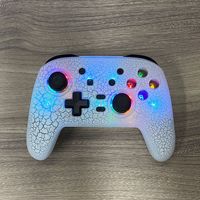 S08 Çok Platformlu BT Kablosuz Oyun Kumandası, Titreşim Motorlu Turbo Düğmesi ile Switch/Konsol Altı Eksenli Gyro PC/Android/iOS Telefonlar için