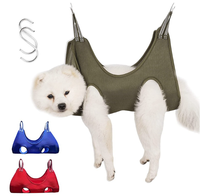 Hamac de toilettage pour animaux de compagnie, sangle de contention pour chien et chat pour la coupe des ongles, le bain et la toilettage