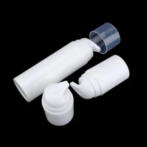 Cosmetic Bottle White Airless Bottle Luxury Body Airless Bottles Cosmetic Containers