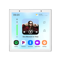 4 inç Tuya akıllı ev kontrol ekran amplifikatör ses mavi-diş arka plan müzik müzik ev sinema sistemi