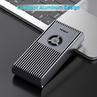 Boîtier externe FIDECO 40Gbps M.2 NVMe Type C Thunderbolt 4 Nvme avec ventilateur de refroidissement