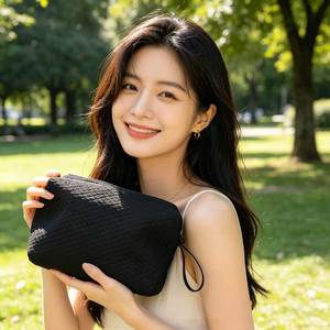 Bolsa de Almacenamiento de Cosméticos y Artículos de Aseo para Viajes Cortos de Negocios, Organizador de Maquillaje de Viaje, Bolsa Deportiva de <span class=keywords><strong>Neopreno</strong></span>, Precio al por Mayor - Product Image 6