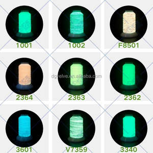 <span class=keywords><strong>Hilo</strong></span> <span class=keywords><strong>de</strong></span> Bordar Fosforescente que Brilla en la Oscuridad, <span class=keywords><strong>de</strong></span> Alta Luminosidad, Colorido, <span class=keywords><strong>de</strong></span> Poliéster, Grado Industrial, a Granel, para Coser - Product Image 2