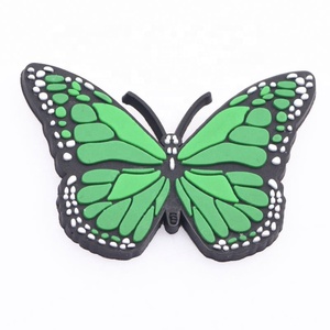 2026 Beliebter mexikanischer bunter Schmetterlings-Charm für Großhandel, Evil-Eye-Schuh-Charms, Designer-Custom-Clog-Schuh-Charms als Geschenk - Product Image 3