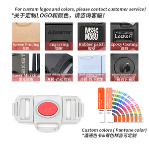 หัวเข็มขัดนิรภัยสำหรับเด็กแบบสามจุด A 148 เส้นผ่านศูนย์กลางภายใน 25 มม. แรงดึง 38 กก. วัสดุ POM สำหรับเก้าอี้สูงและรถเข็นเด็ก - Product Image 4
