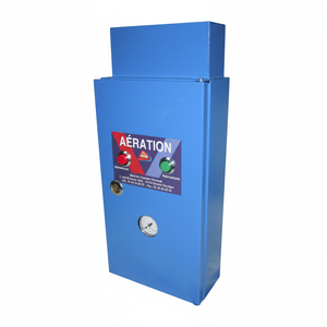 CAJA DE VENTILACIÓN 2O/F + CO2/2 ABIERTA + FILTRO + MANO-AIRE COMPRIMIDO (CA253) - Product Image 1