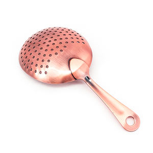 Colador de Cócteles para Bartender, de Acero Inoxidable SS304 de Grado Alimenticio, Herramientas de <span class=keywords><strong>Bar</strong></span>, Vaso Mezclador, Filtro de Hielo, Colador Julep - Product Image 6