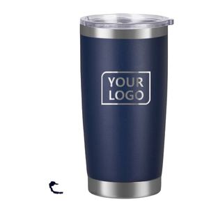 Vaso Térmico de Acero Inoxidable de 20 oz con Aislamiento al Vacío de Doble Pared, Taza de Viaje con Tapa y Logotipo Personalizado - Product Image 1
