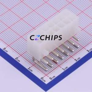 C4255WR-F-2X07P Wire-to-Board Pin Header Bent Lead Through Hole,P=4.2mm Connector 2x7P 4.2mm Right Angle Insert 14P - Product Image 1