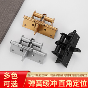 บานพับสปริง 4 นิ้ว บานพับปิดประตูอัตโนมัติแบบซ่อน สำหรับประตูตู้ - Product Image 4