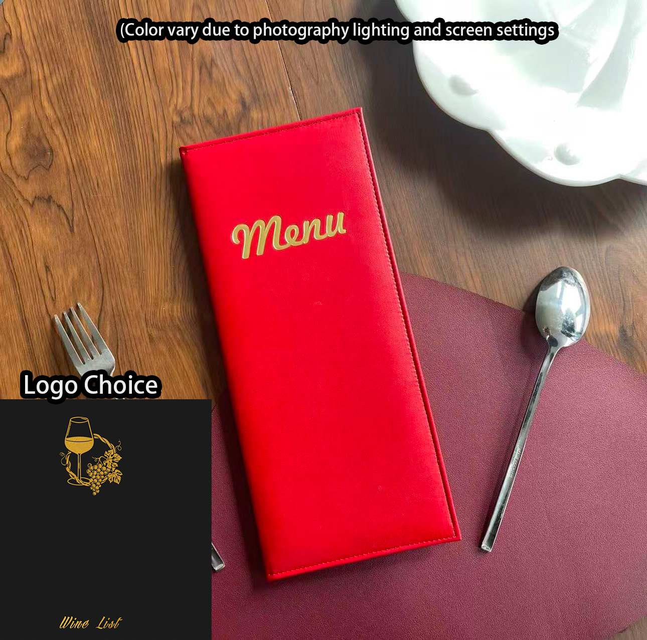 Red Leather Wine list logo