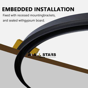 Système d'éclairage sur <span class=keywords><strong>rail</strong></span> magnétique 48V circulaire incurvée en forme d'anneau en forme d'arc de <span class=keywords><strong>plafond</strong></span> 20MM - Product Image 5