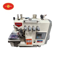 EXT-900 à tête unique entièrement automatique 4 fils surjeteuse domestique Machine à coudre industrielle