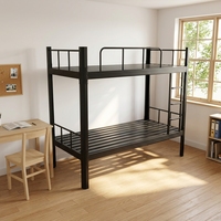 Hochwertiges Metall-Etagenbett zum Großhandelspreis, Zweistöckige Betten für Erwachsene, für Zuhause, Schule, Hotel, Hostel, Schlafzimmer