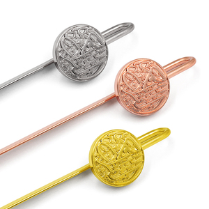 Marque-page personnalisé pour breloque de marque de livre Coran en laiton émail islamique en acier inoxydable Logo gravé en 3D marque-page en métal personnalisé - Product Image 5