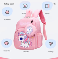 Sac à dos imperméable pour enfants, garçons et filles, style dessin animé, imprimés animaux mignons, lapin, dinosaure, pour la maternelle et l'école primaire