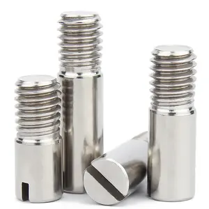 Stainless Steel Headless Screw Chamfer Positioning With Thread Knurl Pin