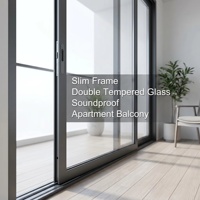 Mecanismo de Deslizamiento Paralelo para Marco de Ventana, Etapa de Cierre Final, Sistema Híbrido Único, Moderno, con Rotura de Puente Térmico, Aleación de Aluminio, Eficiente Energéticamente