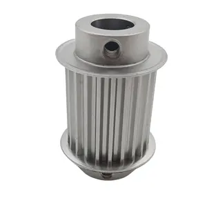 <span class=keywords><strong>Poulie</strong></span> de courroie de distribution à double moyeu en aluminium d'usinage CNC avec <span class=keywords><strong>vis</strong></span> de réglage - Product Image 1