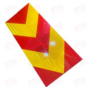 Placa Reflectante Rectangular de Aluminio con Logotipo Personalizado, para Camiones, Remolques y Vehículos, Placa de Seguridad Trasera Reflectante - Product Image 6